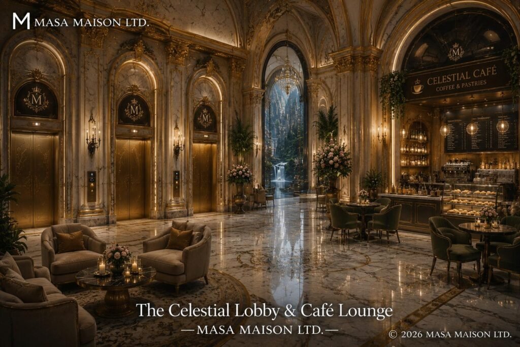 the celestial lobby & café lounge