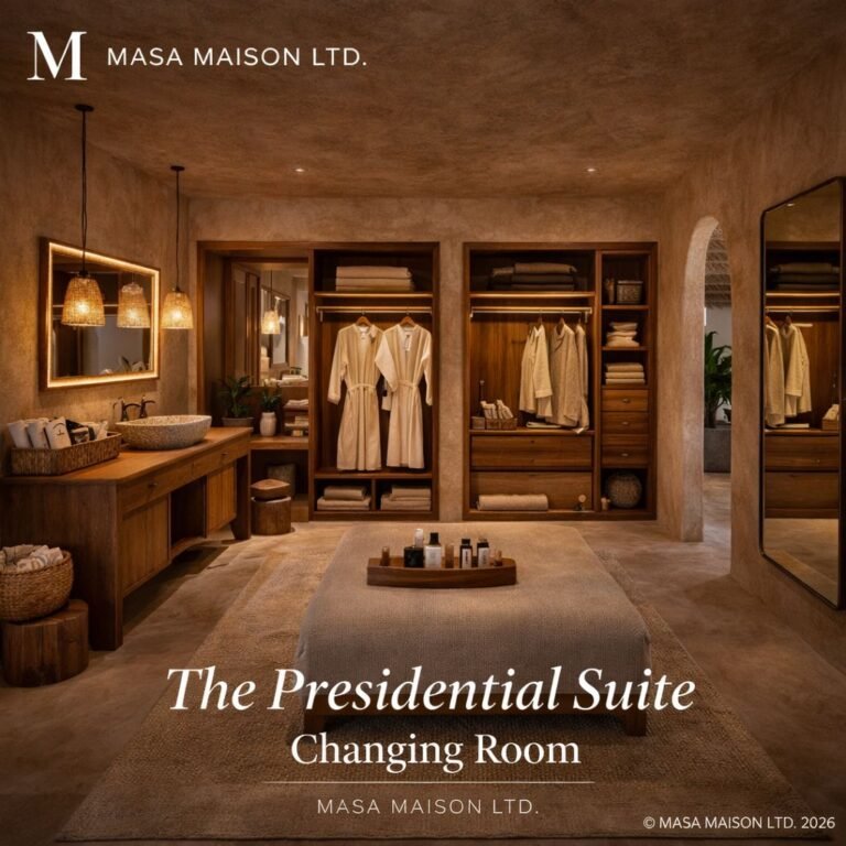 presidential suite changung room