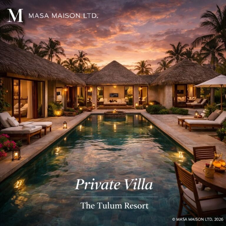 private villa view