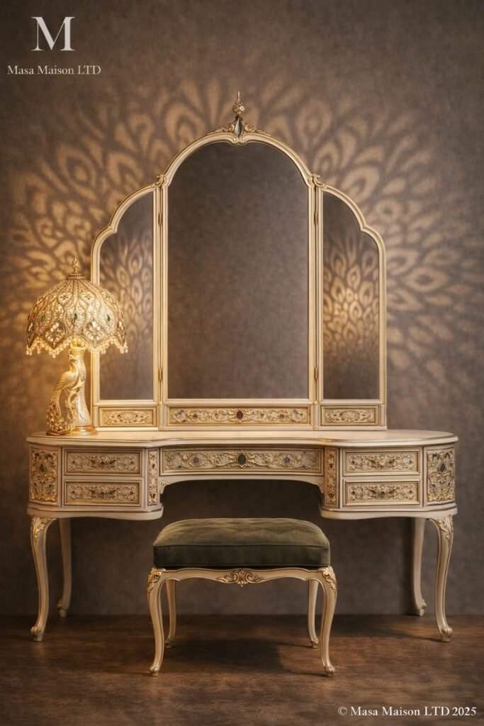 refined heritage vanity table