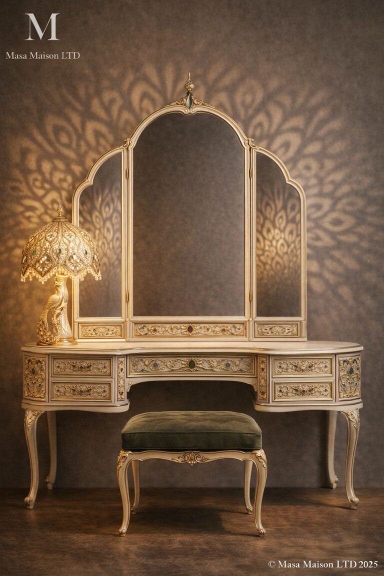refined heritage vanity table
