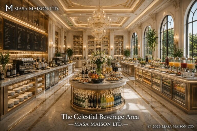 the celestial beverage area