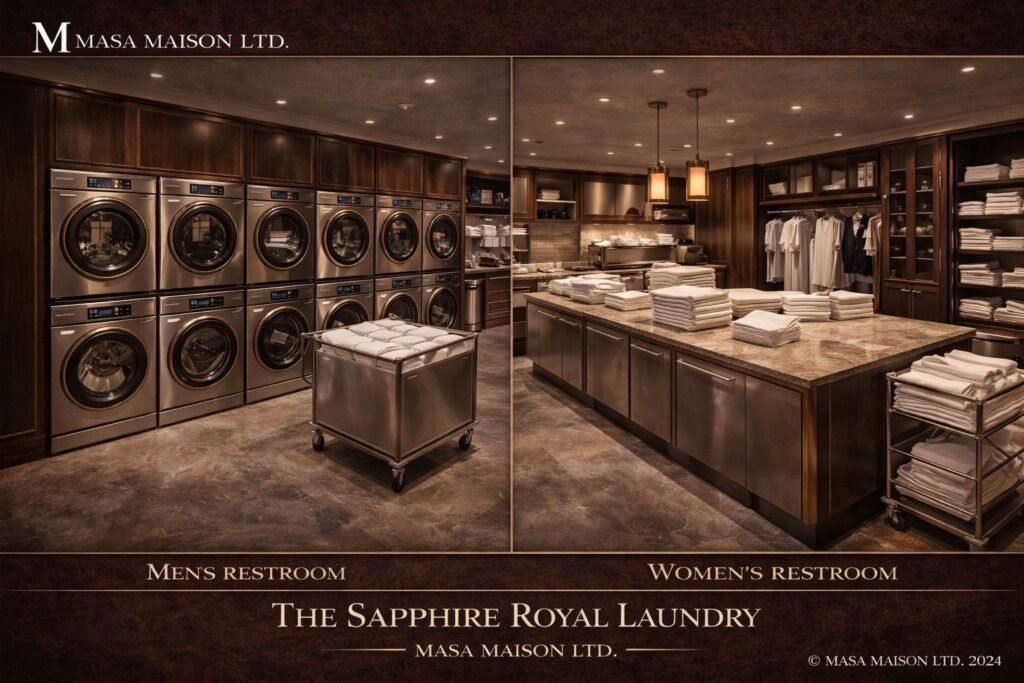 the laundry room