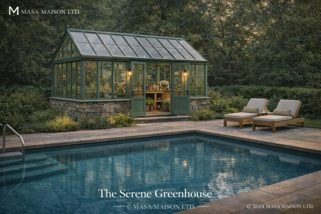the serene green house