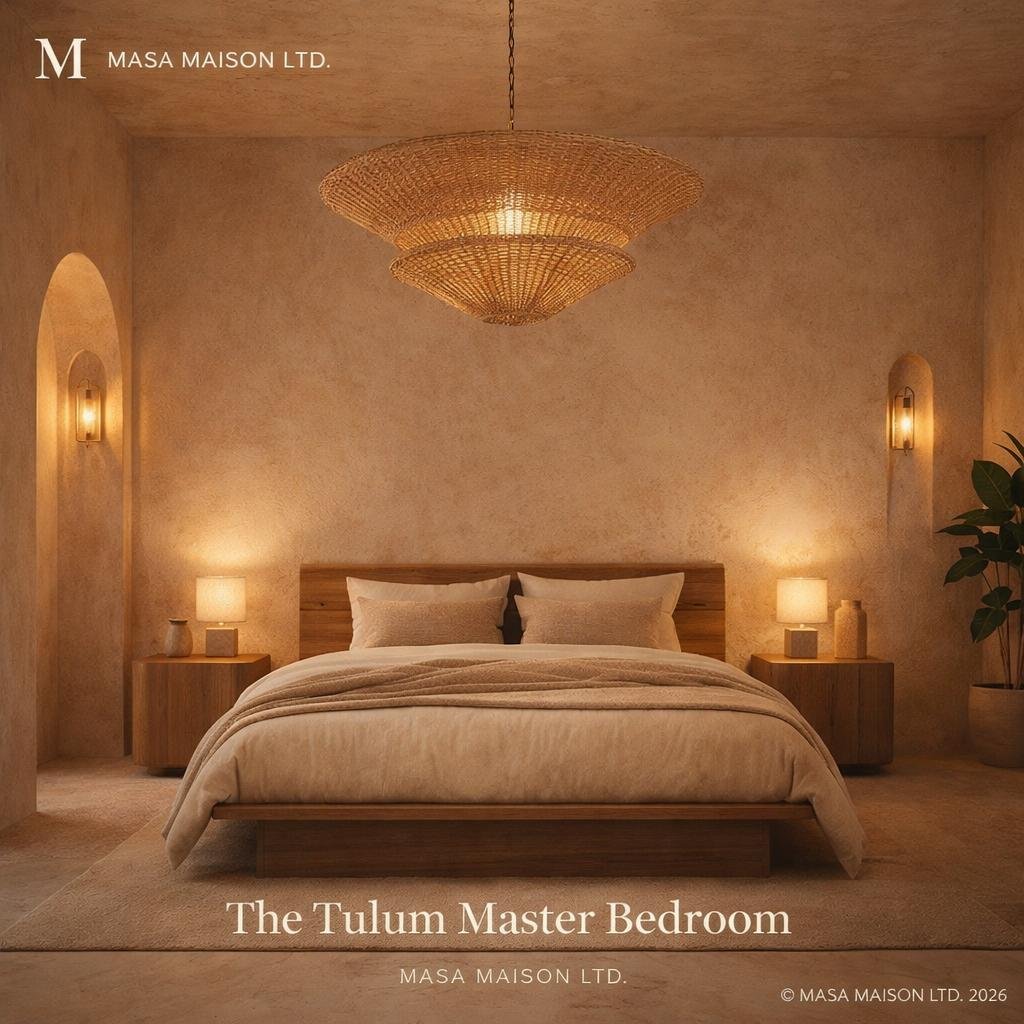 tulum master bedroom